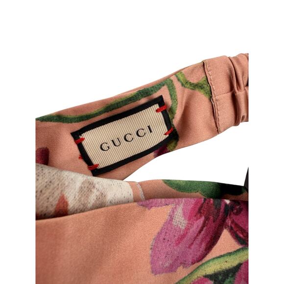 Gucci Silk Flora/Blooms Headband NWT Pink main image 4